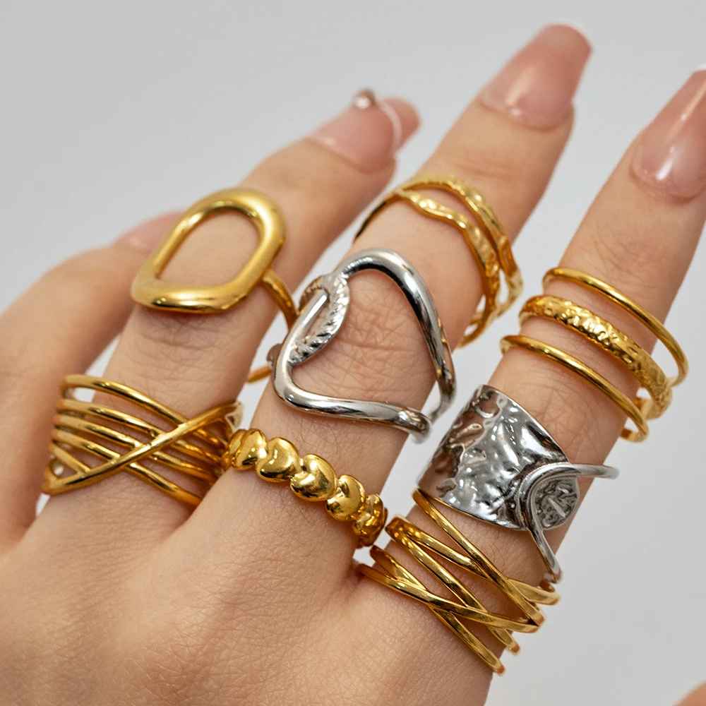 Serie Anillos Geométricos