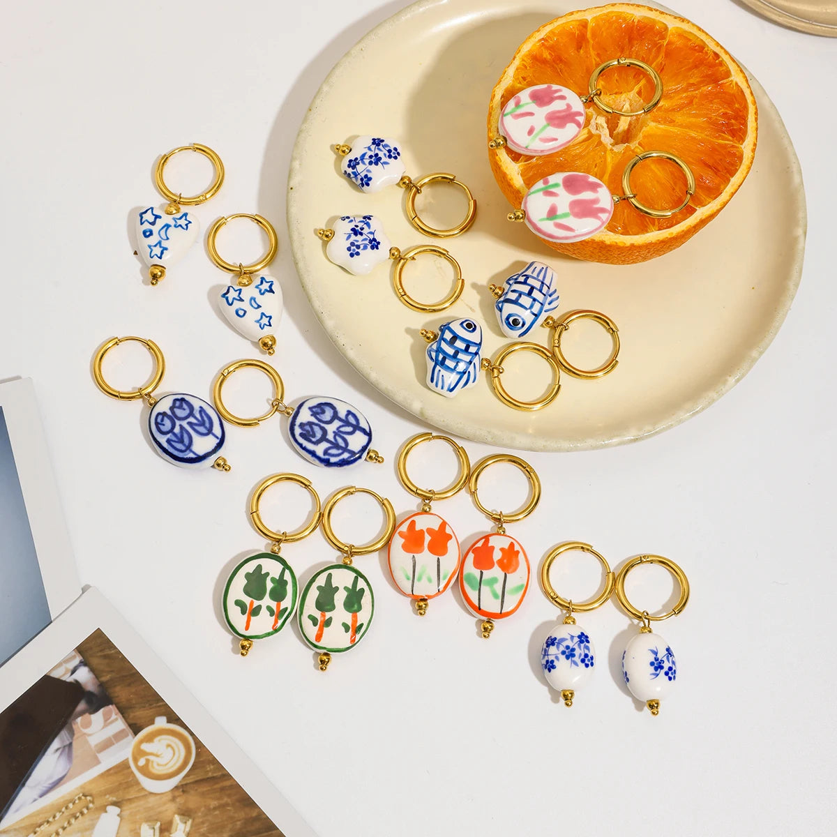 Kyanis Earrings