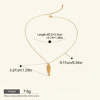 Seraphina Treasures Eira gold carp pendant necklace with adjustable chain, 40.0+5.0cm length.